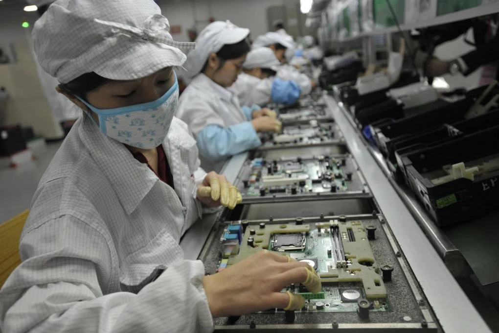 Línea de fabricación electrónica en China
